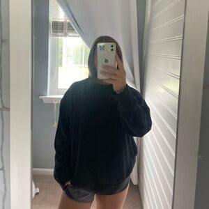 Black crewneck